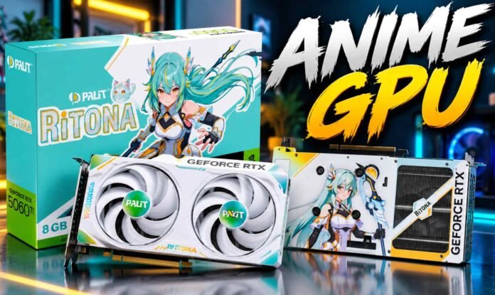 Palit Unveils RTX 5060 Ti RiTONA OC With Anime Inspired Graphics Card Design