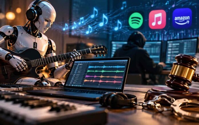 AI Music Streaming Fraud: Man Jailed for $8 Million Bot Scheme as Google Expands Audio Watermarking
