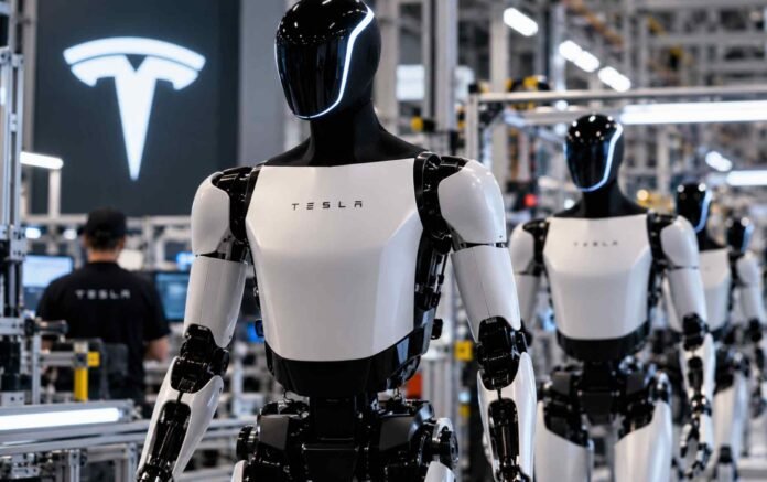 Tesla's Optimus Robot Enters Early Production as Musk Targets 20,000 Units a Week